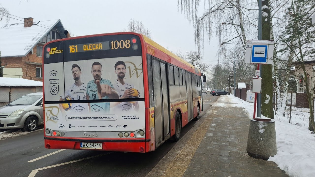 Solaris Urbino 10 III #1008 (MZA Warszawa) [🚍161]