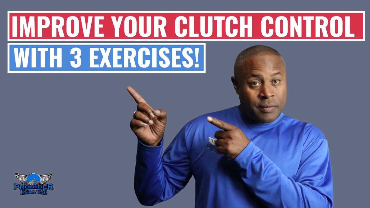 Slow Speed Motorcycle Skills / 3 Exercises To Improve Your Clutch Control