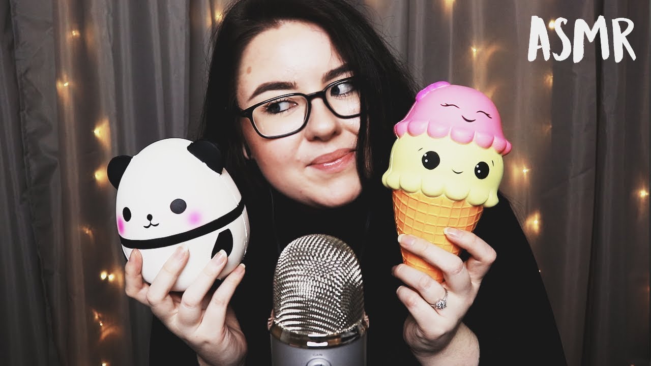 ASMR Kan dessa SQUISHIES få dig att somna?
