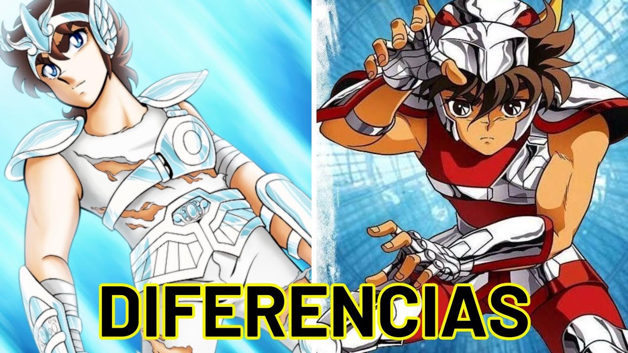 Saint Seiya manga vs anime parte 1: La armadura de pegaso
