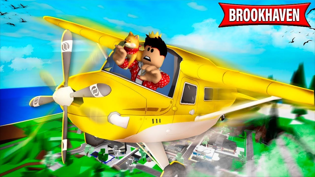 Je suis Devenu UN PILOTE D’AVION sur BROOKHAVEN RP Roblox…