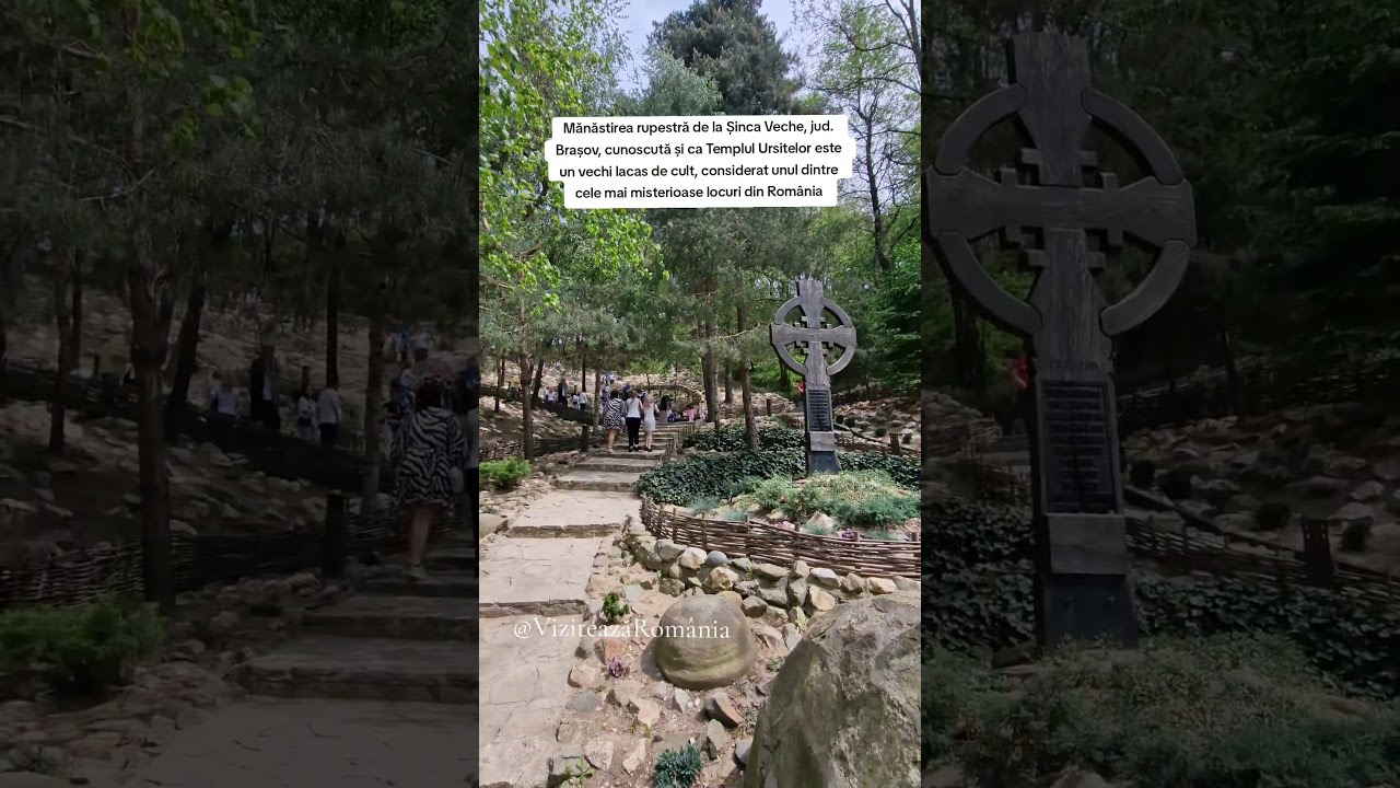 Mănăstirea rupestră de la Șinca Veche, județul Brașov, cunoscută și ca Templul Ursitelor