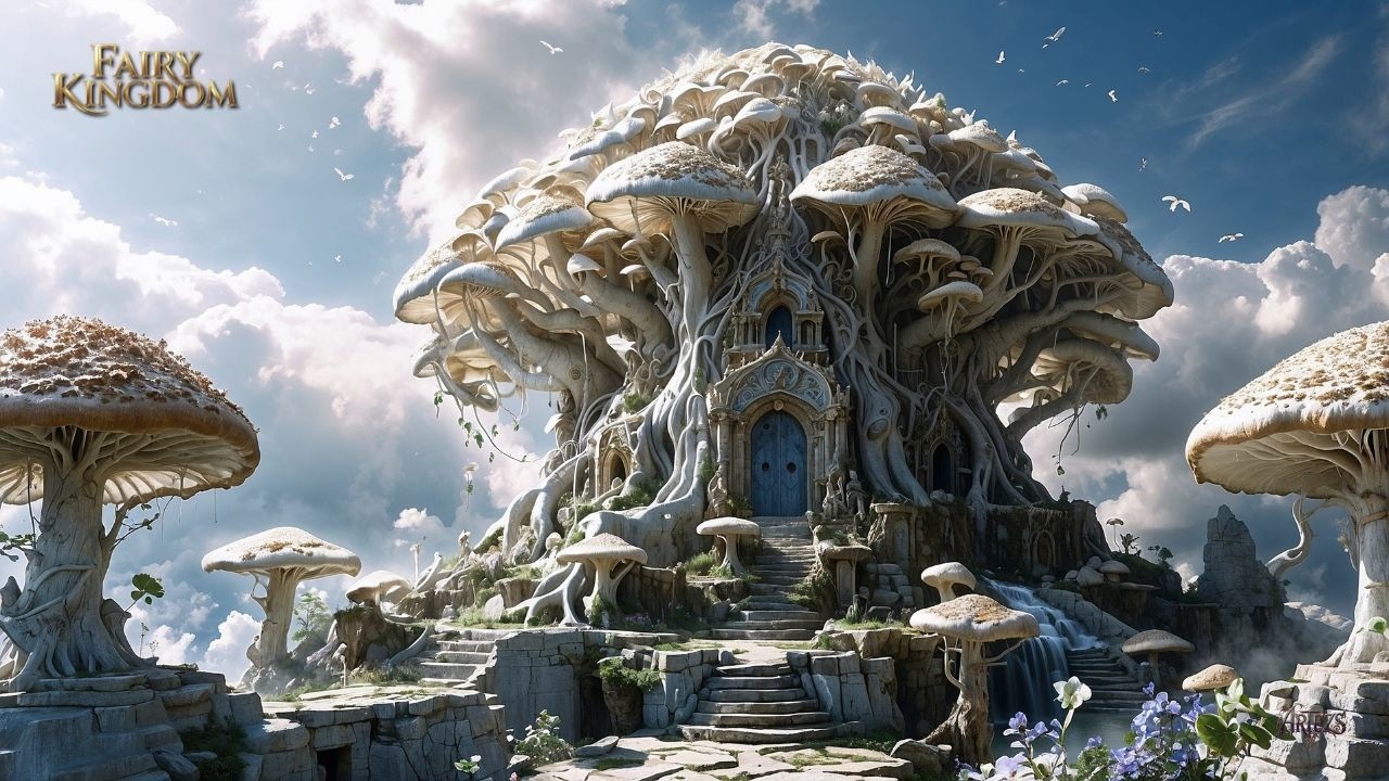 Epic Fairy Worlds | Dwellings of Mycelial Inhabitants | Mycelium Crowned Empire