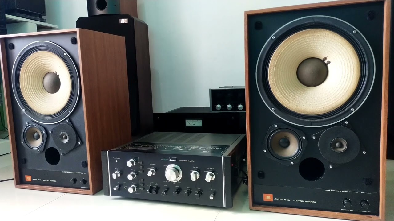 Sansui AU-9900 with jbl 4311B amazing sound