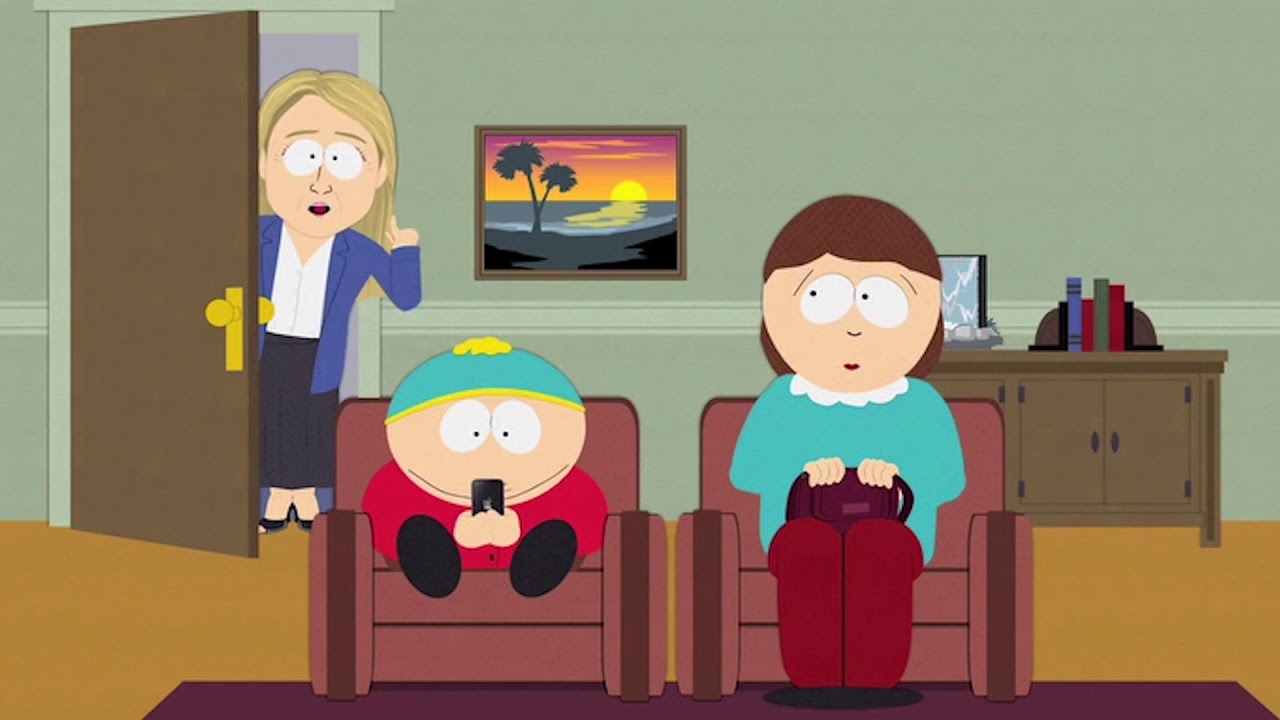 Картман у психолога  Буйный Картман  Месть  Тест на психику  Южный парк