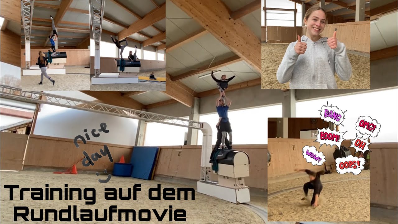 Training auf dem Rundlaufmovie am 19. März 2022 | VLog Oberland 1