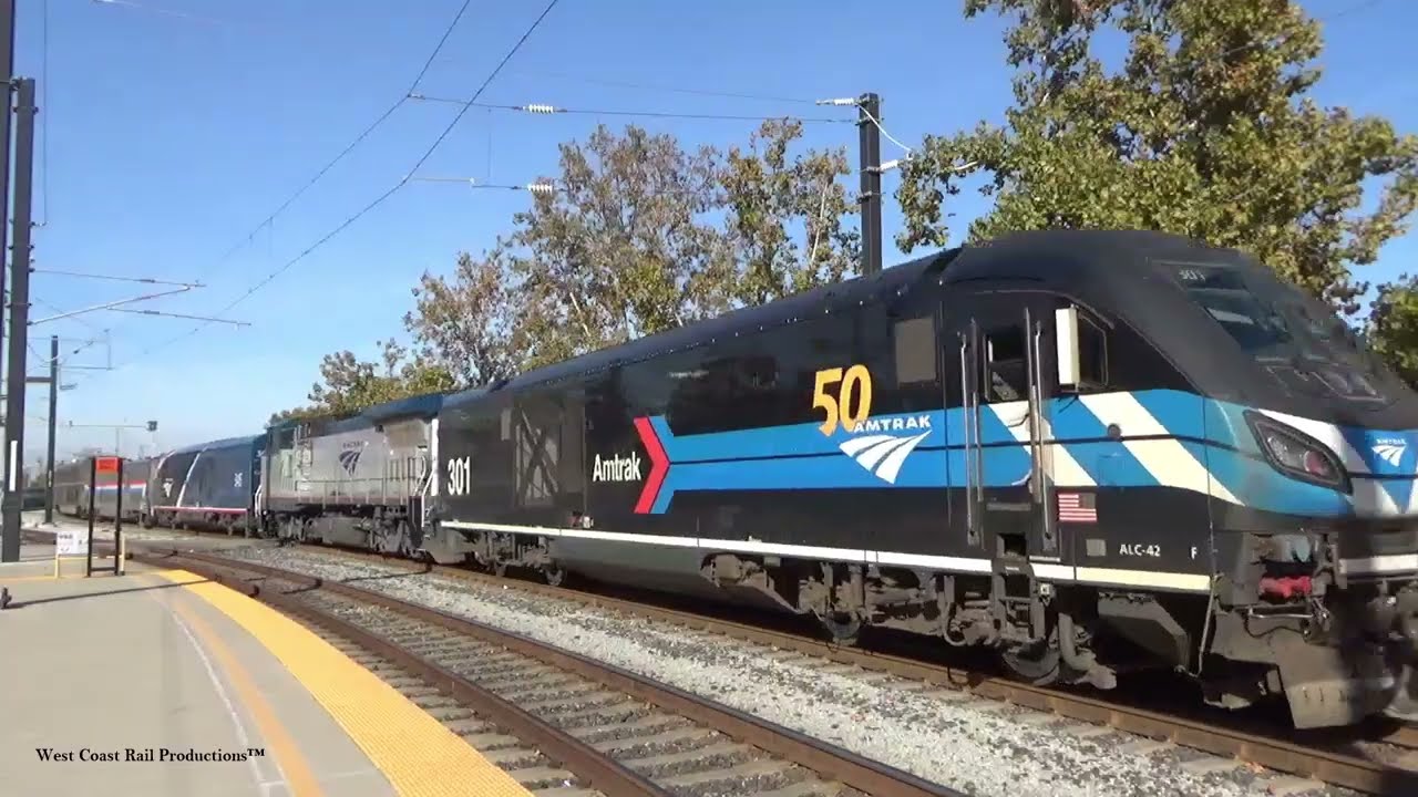 [HD] Railfanning Crockett and San Jose: AMTK 301, a B32-8WH, and More! (10/18-10/30/25)