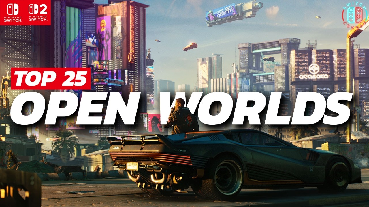 TOP 25 BEST Open World Games on Nintendo Switch & Switch 2