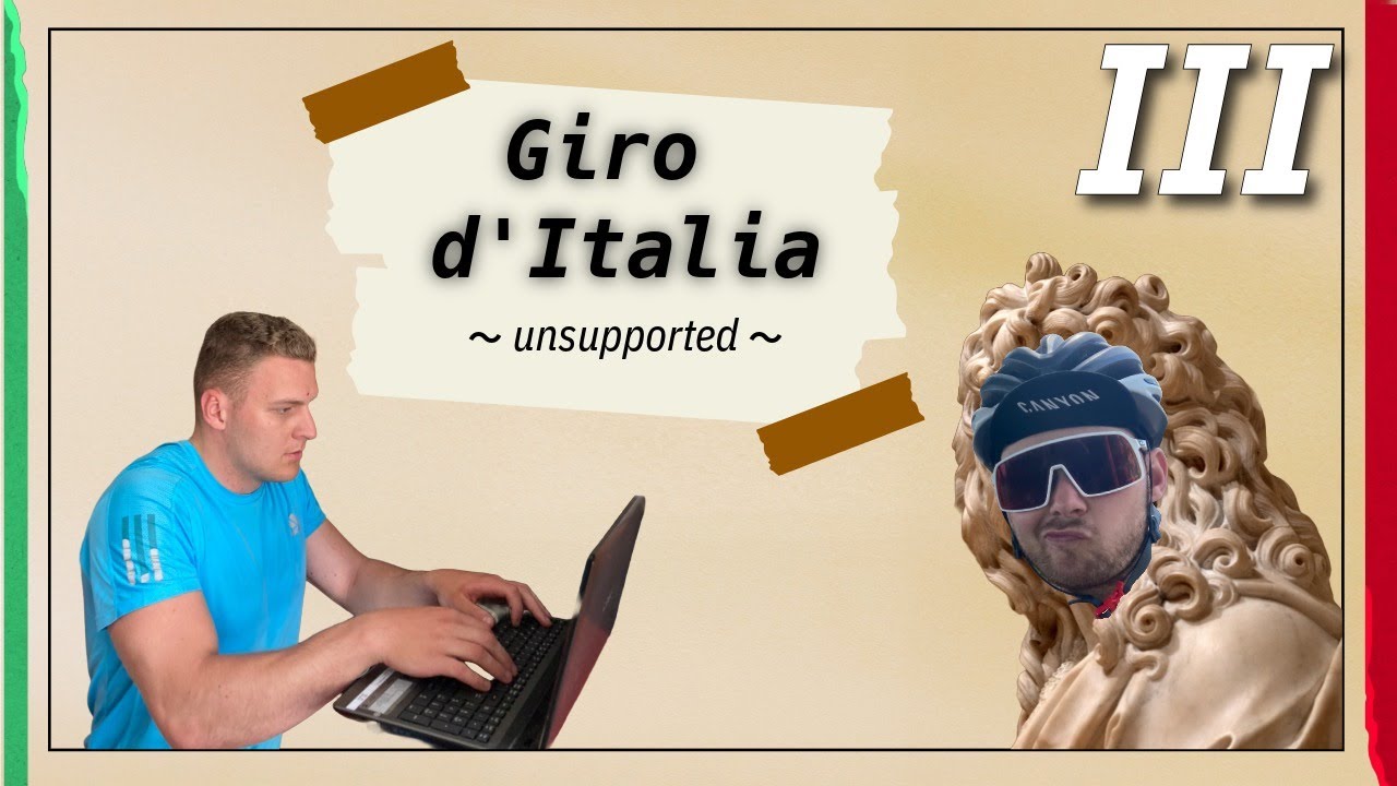 Giro d'Italia  - unsupported | Eine unerwartete Reise 🚴‍♂️