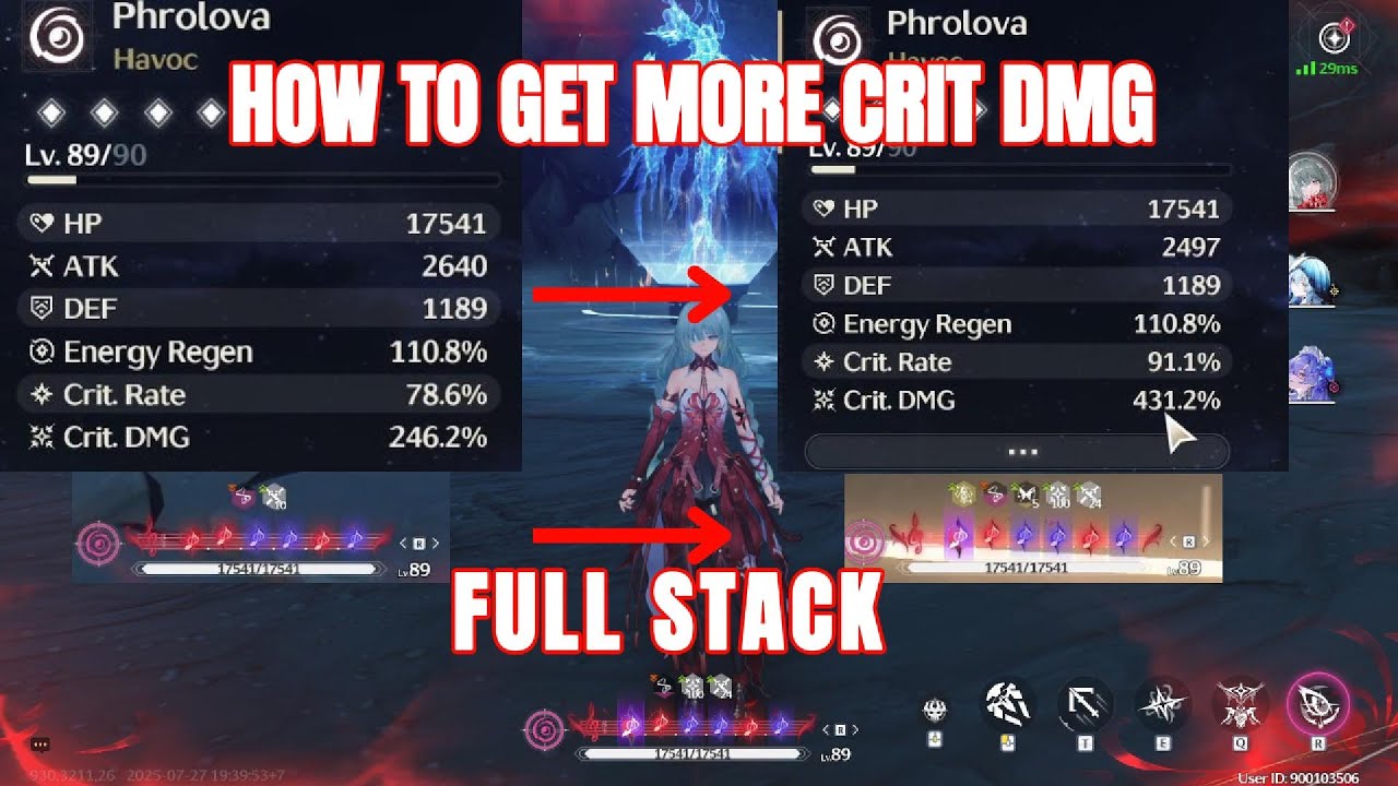 HOW TO GET MORE CRIT DMG ON PHROLOVA | WUTHERING WAVES