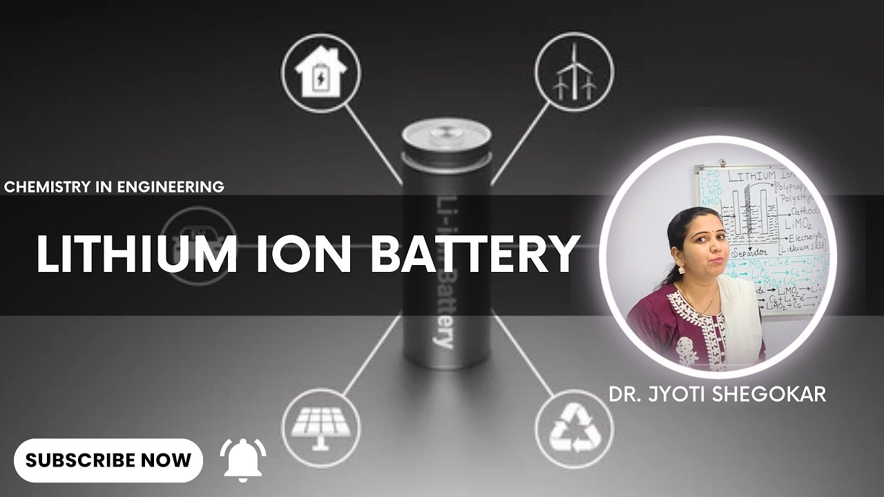 Lithium ion battery /Dr. Jyoti Shegokar/Chemistry #chemistry #batteries #battery #lithiumbattery