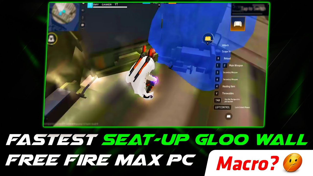Самый быстрый туториал по Gloo Wall для Free Fire Max на ПК || Макрос Gloo Wall для Beta X FF../🥱