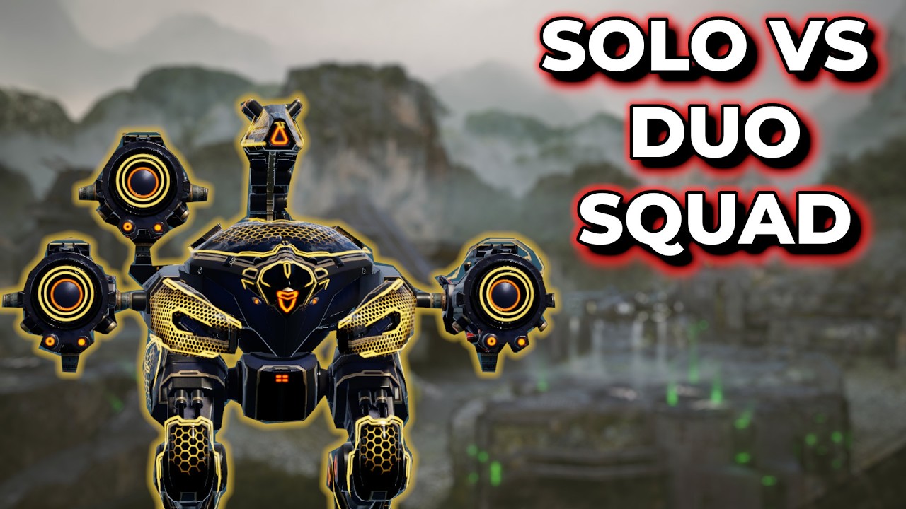 WR - Solo VS Duo Squad Ends In An Amazing Princeps Kill | War Robots
