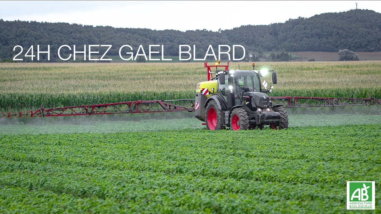 🍅🌿🍃 Je passe une journée chez GAEL BLARD agriculteur BIO - FENDT ONE  🤠
