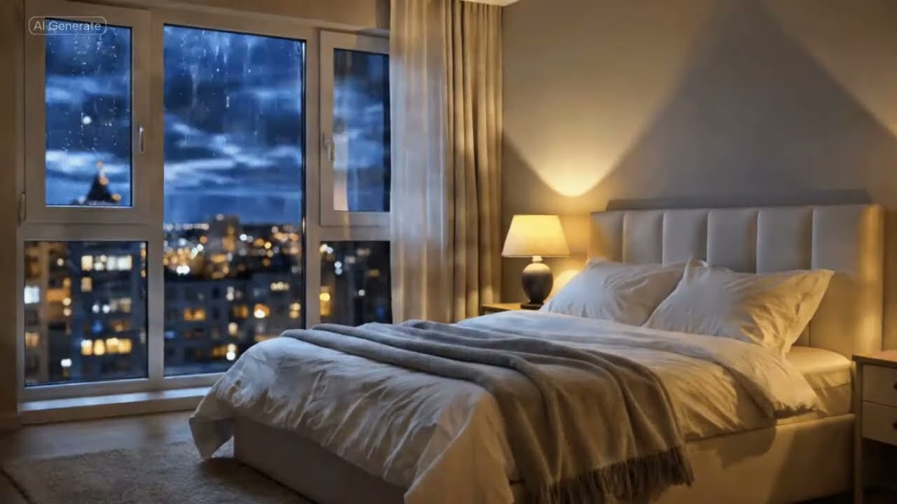 Peaceful Night Quran 🌧️ Rain Sounds for Sleep, Peaceful Quran for Instant Relief from Overthinking
