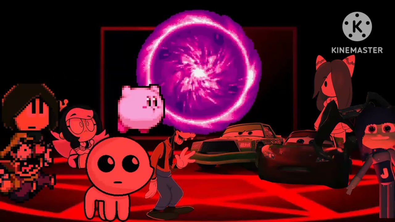 wario and friends die after doing the last to leave the pentagram challenge at 3 am (crossover)
