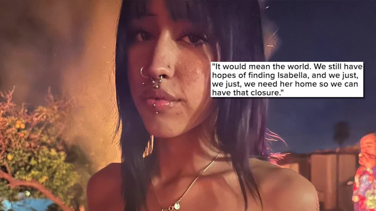 Isabella Comas' family speaks out as the search continues