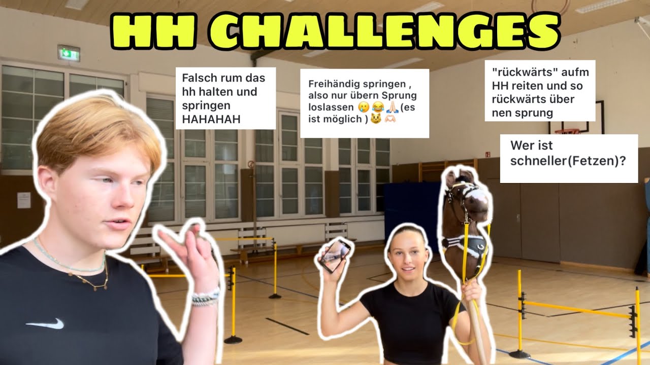 Hobby Horse Challenges mit @he_hobbyhorse 😜