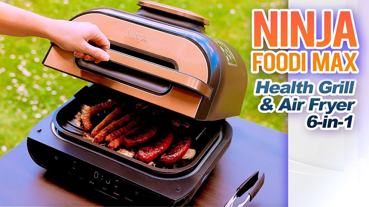 Гриль и аэрофритюрница NINJA Foodi MAX Health: необходимая кухонная техника 2023 года?