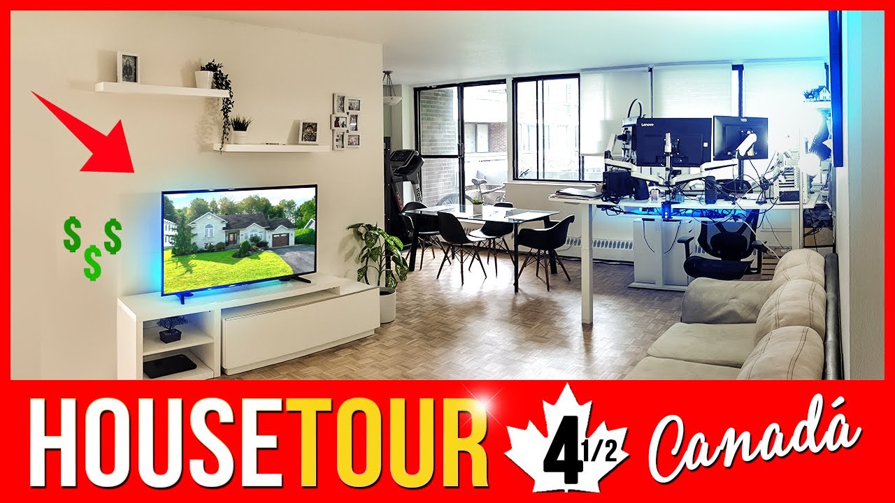 🍁 HOUSE TOUR Apartamento en Montreal Canadá | Costos Reales HOY | 😱 INFLACIÓN!!