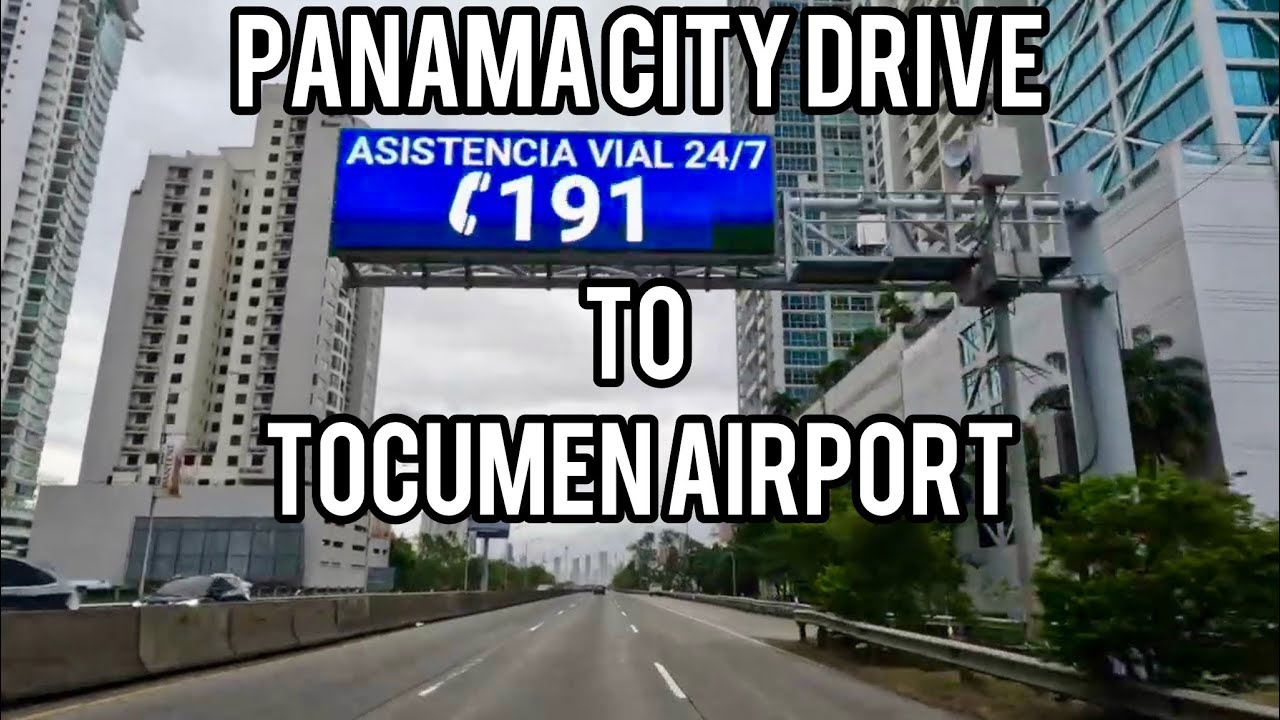 Panama City Downtown to Tocumen International Airport drive