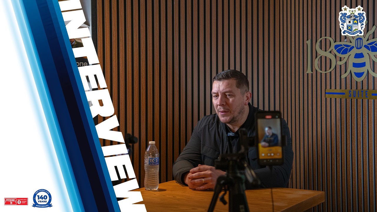 Anthony Johnson - Vauxhall Motors (H) | Post Match Interview | Bury FC