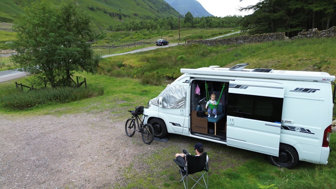Glen Etive / Glencoe Dad & Daughter Camper Van Trip