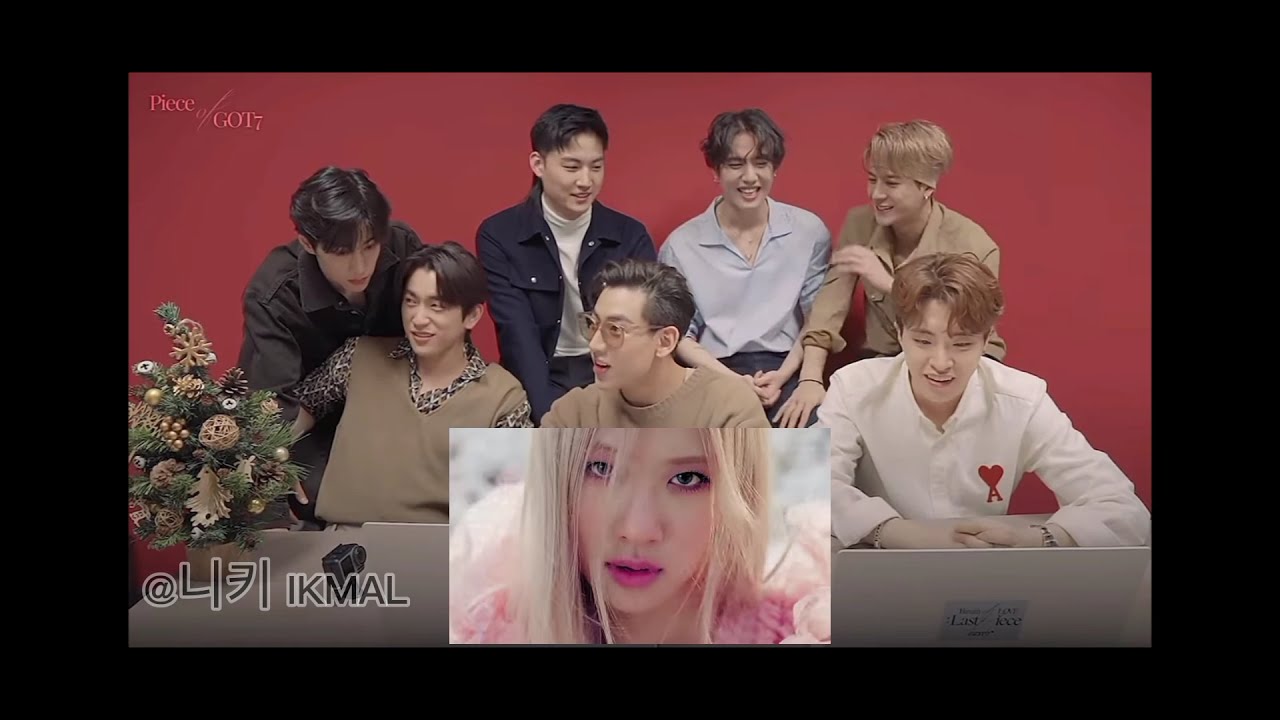 GOT7 reaction to ROSÉ - 'ON THE GROUND' M/V 20052021