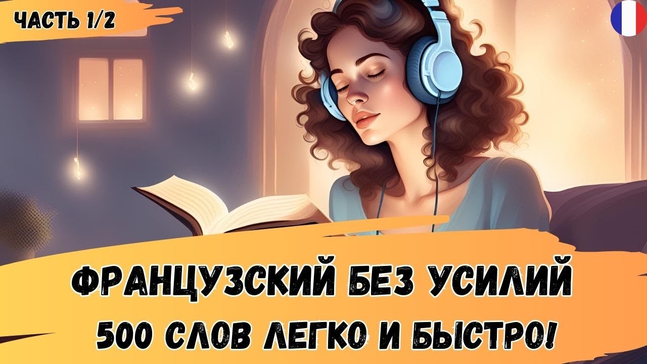 500 самых нужных французских слов — просто слушай и запоминай! Часть 1/2 🇫🇷