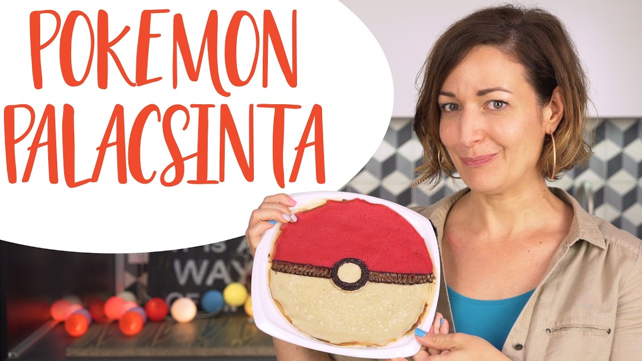 Nutellás Pokemon palacsinta egyszerűen! | CSORBA ANITA | Gasztro csatorna