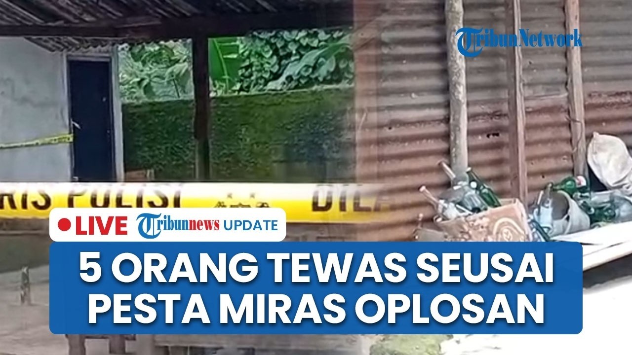 🔴LIVE: Lima Orang Tewas usai Tenggak Miras Oplosan di Kafe Karaoke Jepara, Polisi Usut Penyebab