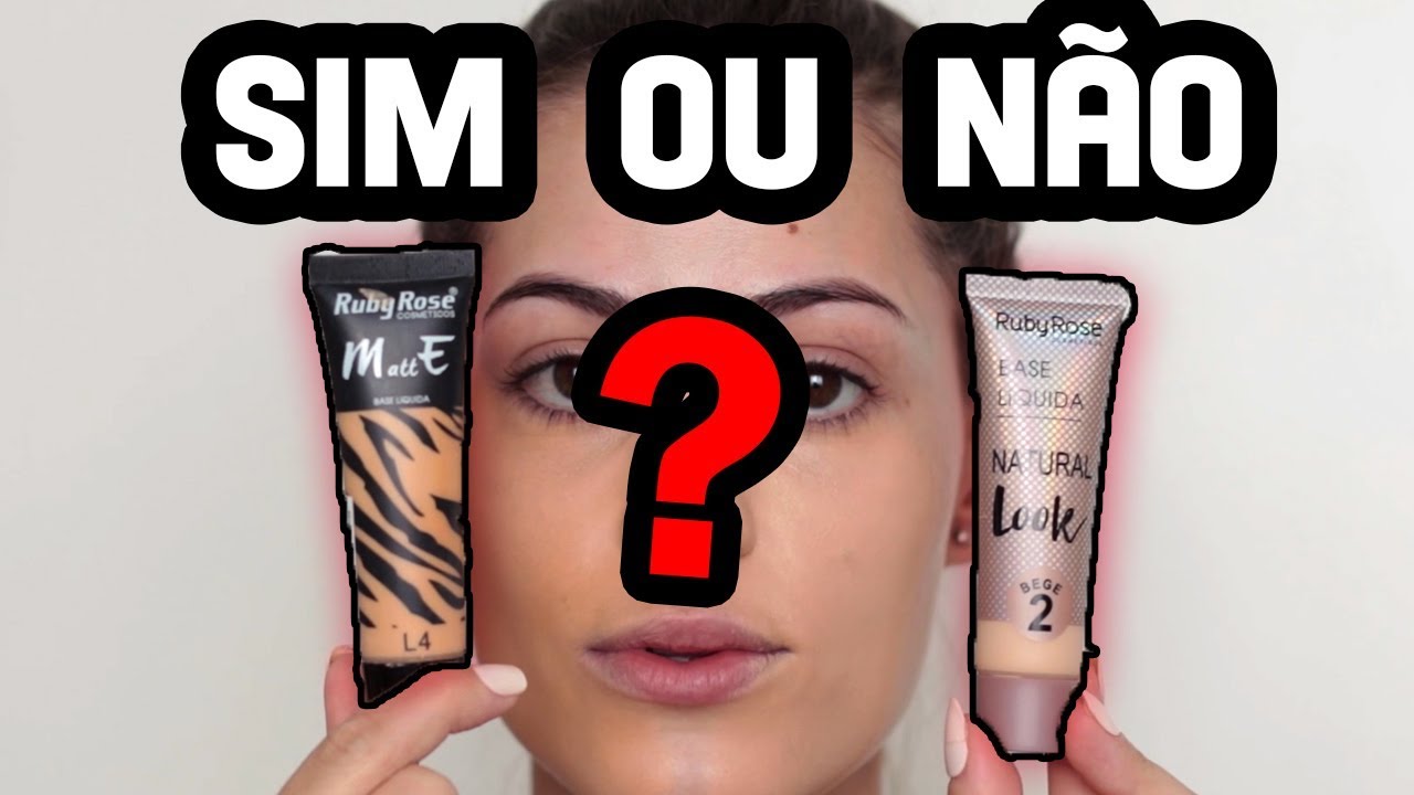 NOVA BASE RUBY ROSE - COMPARAÇÃO