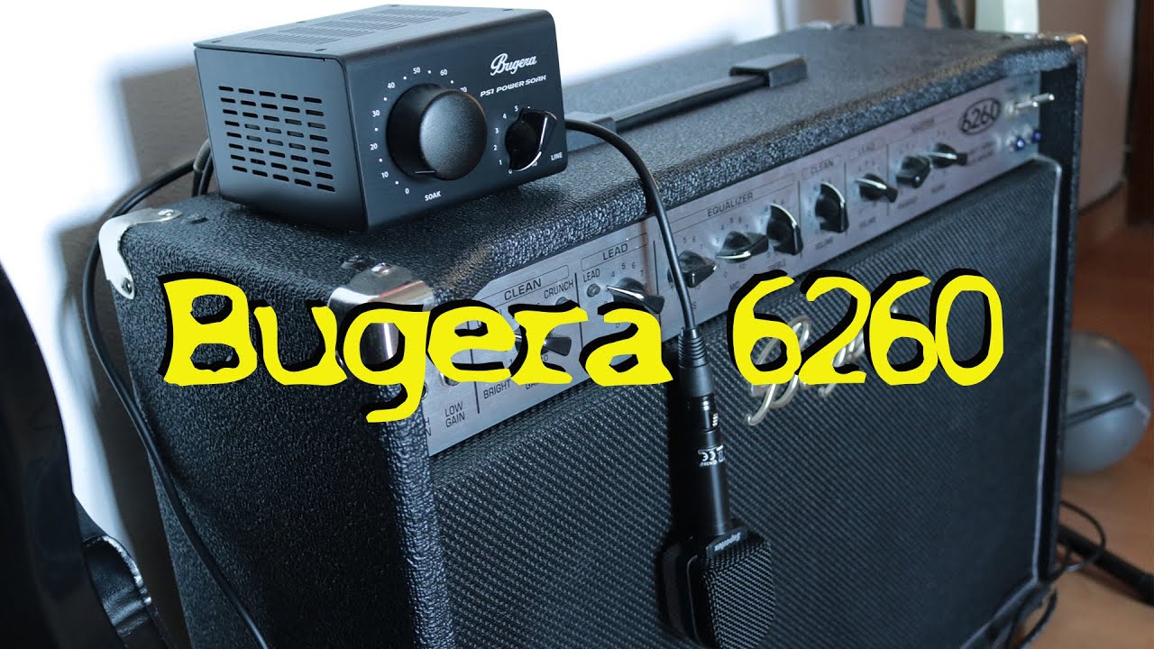 Bugera 6260 con Atenuador Bugera
