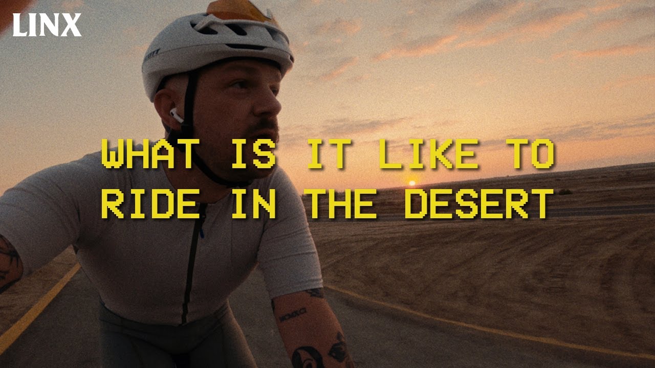 RIDING ON THE AL QUDRA CYCLE TRACK IN DUBAI