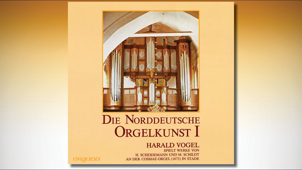 Harald Vogel at the St. Cosmae organ (1675) in Stade performing H. Scheidemann and M. Schildt
