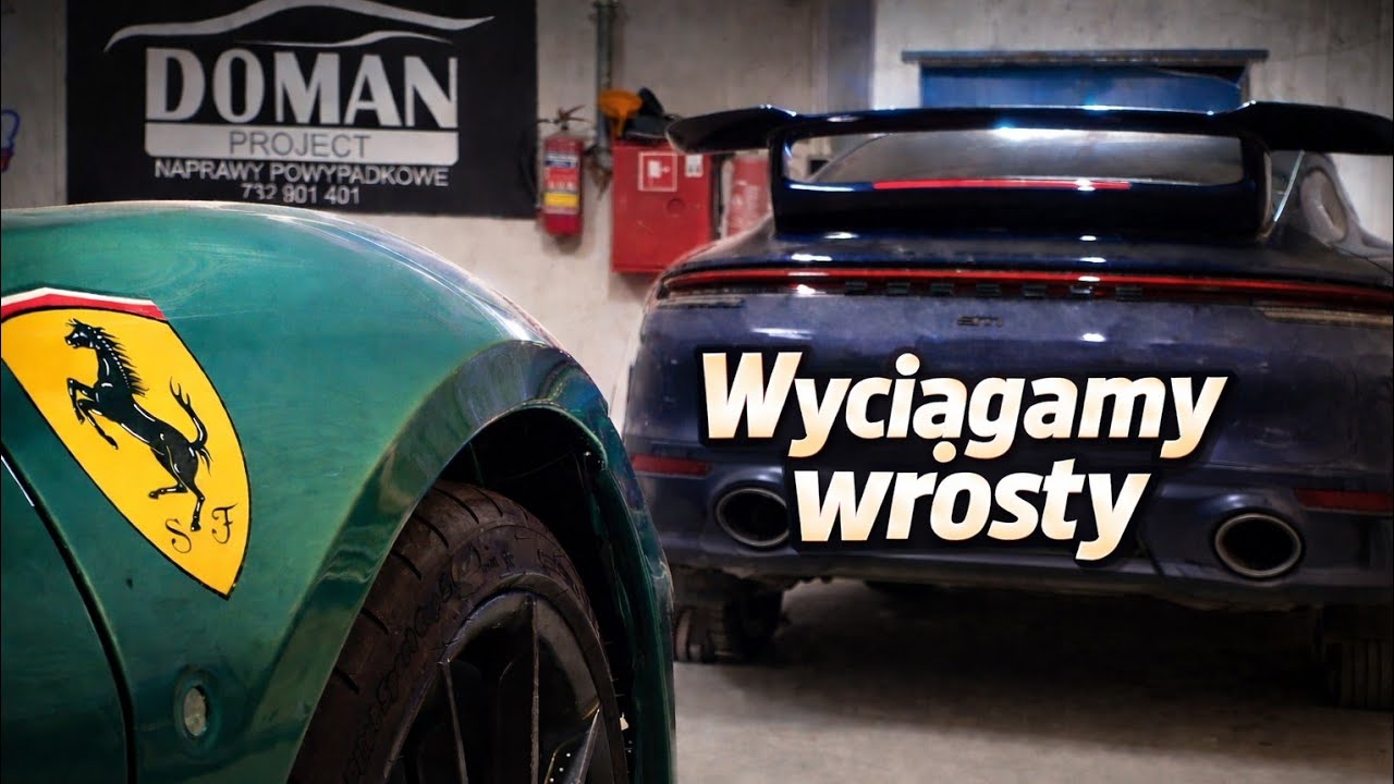 Cayman 987 pocięty i wyciągneliśmy 911 z 