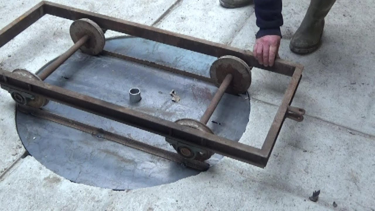 Making a Turn-Table For a 15” Narrow-Gauge Railway