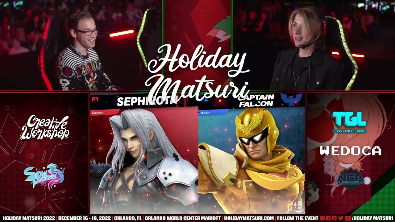 Frieza takes on the Smash Community at Holiday Matsuri 2022?!?
