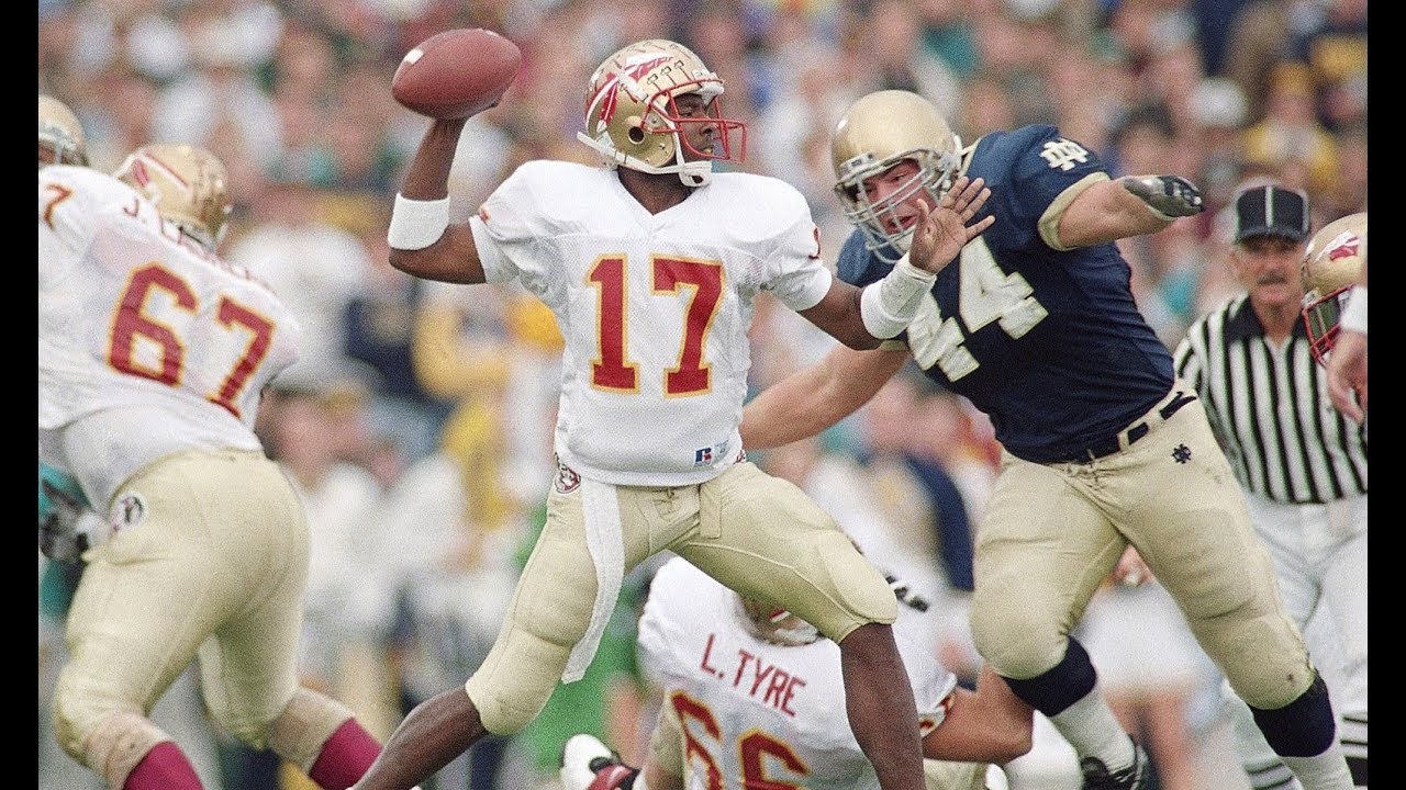 1993 #1 Florida State @ #2 Notre Dame No Huddle