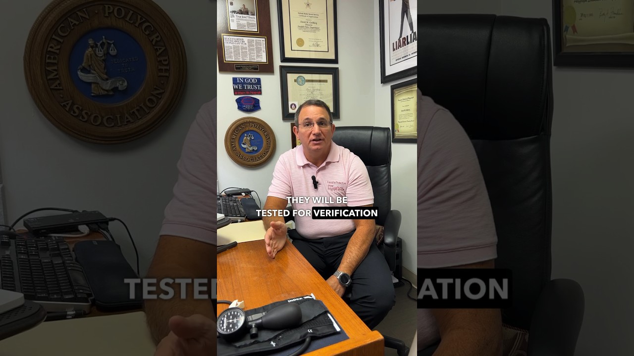 What the process of a #polygraph test looks like with us! #liedetector #polygraphexaminer
