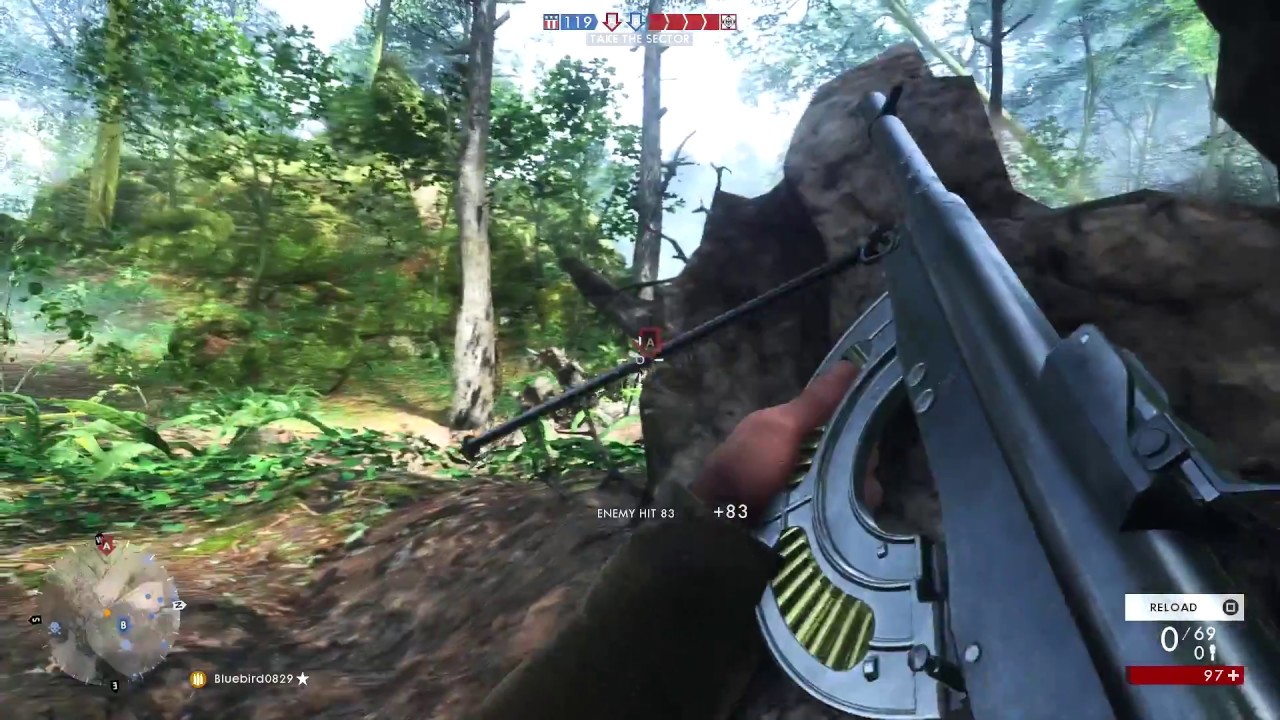 Battlefield 1: Chauchat Gameplay