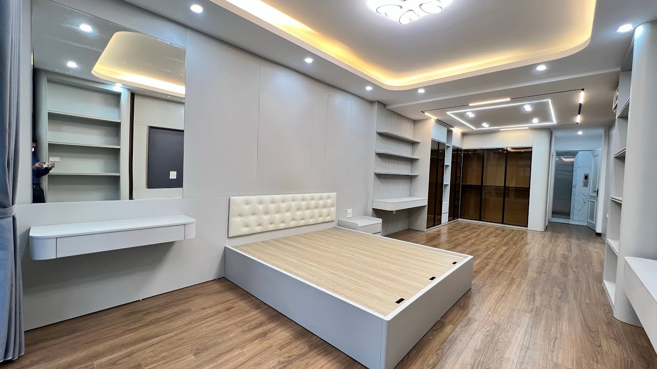 BÁN NHÀ ĐẤT KIM ĐỒNG HOÀNG MAI 55M2 7 TẦNG THANG MÁY GARA ÔTÔ