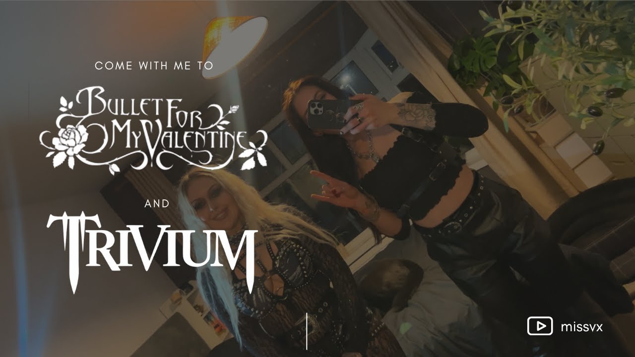 Bullet For My Valentine & Trivium : Poisoned Ascendancy Tour - Vlog