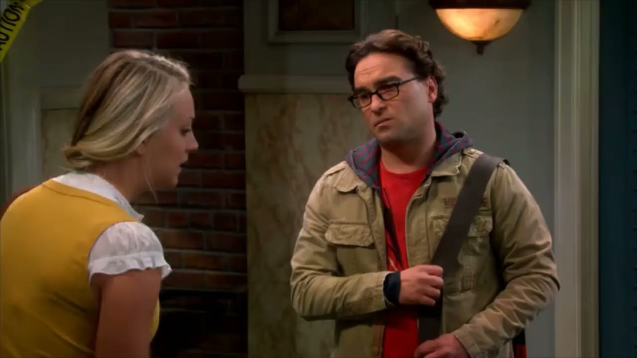 Penny says I LOVE YOU to Leonard for the first time