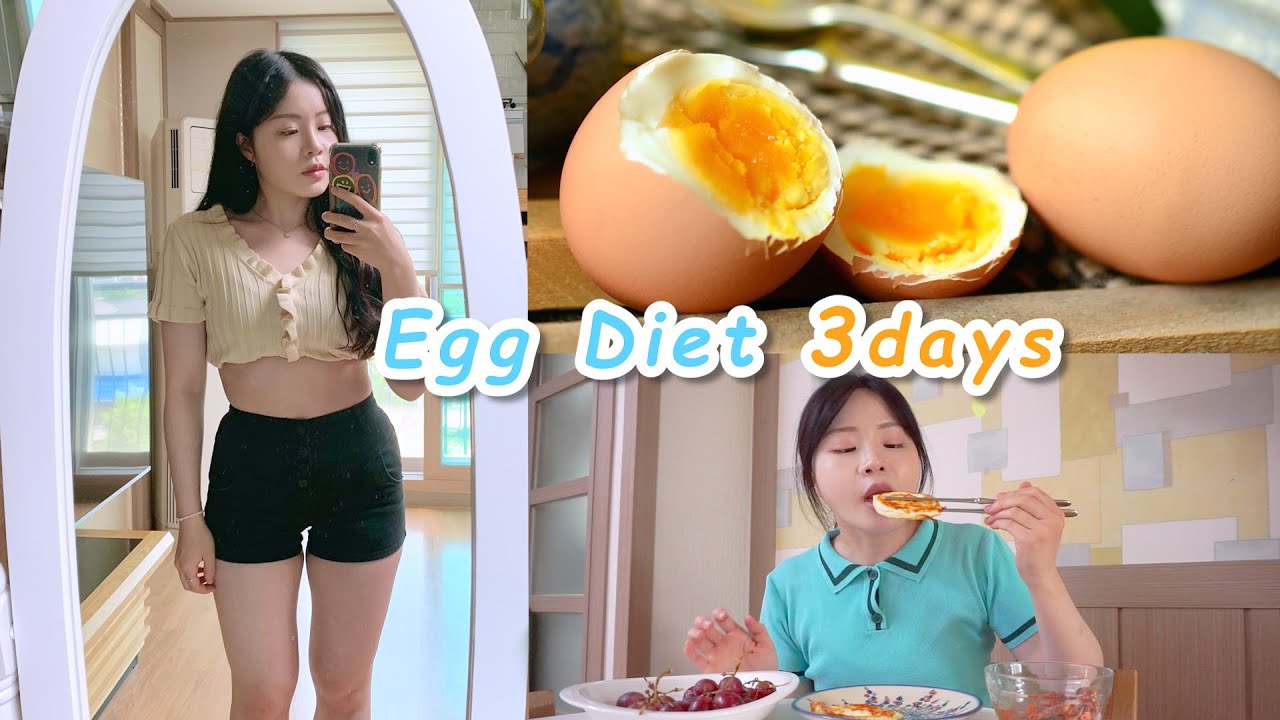 Diet｜яичная диета🍳🥚｜Приготовление жареных пельменей с маслом периллы, приготовление яиц карри