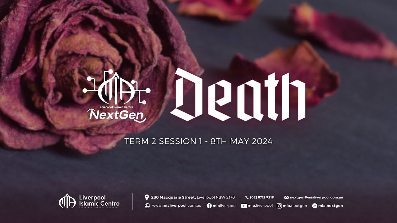 Death - MIA NextGen Talks - Wed 8 May 2024