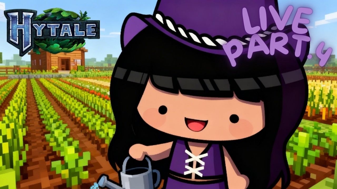 ⚔️FAZENDO UMA FAZENDINHA NO HYTALE | PARTE 4 | LIVE EDITADA