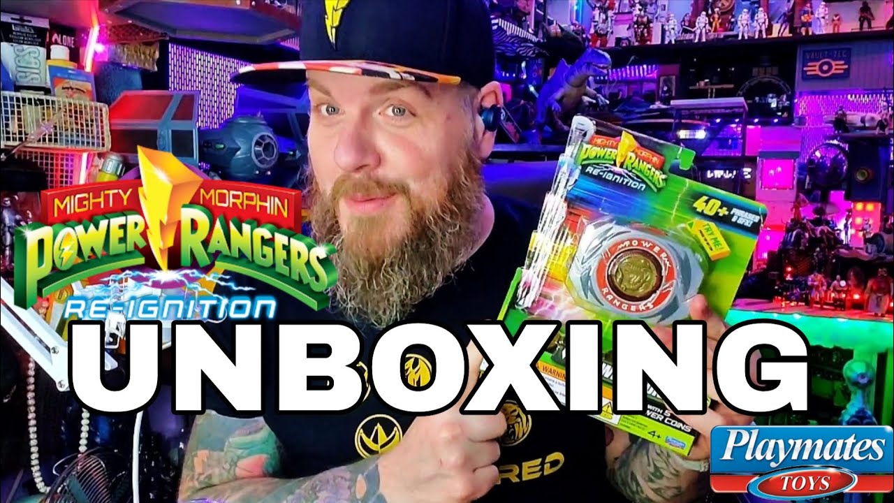 Reignition Morpher Playmates Power Rangers Reignition Line unboxing