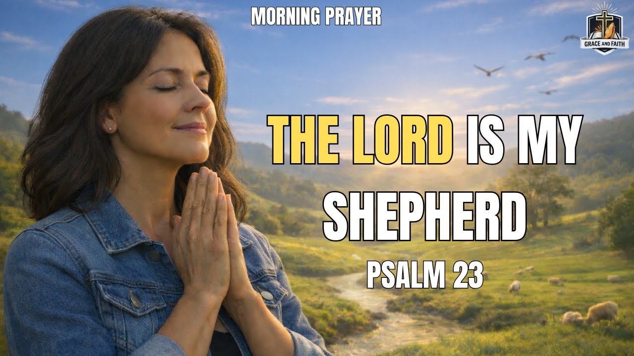 PSALM 23: Start Your Day with GOD | Powerful Morning Prayer | Guidance and Provision