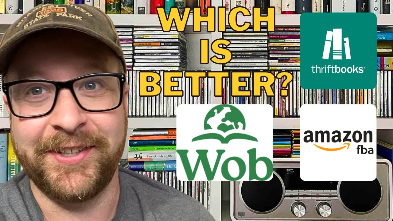 Thriftbooks VS Sell Back Your Books VS Amazon FBA - How Should YOU Sell Books?